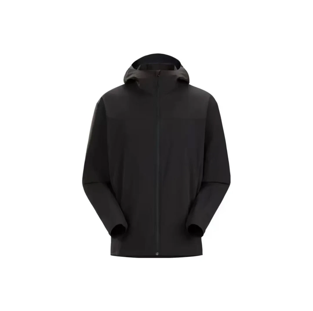 【博】2025春夏新款男士户外防水防风运动冲锋衣1242