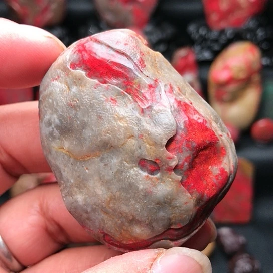 昌化石昌化鸡血石原石