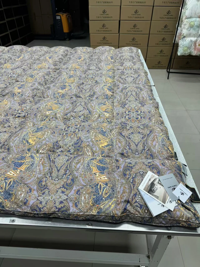 【悦庭】升级净味超柔超软高档印花羽绒被