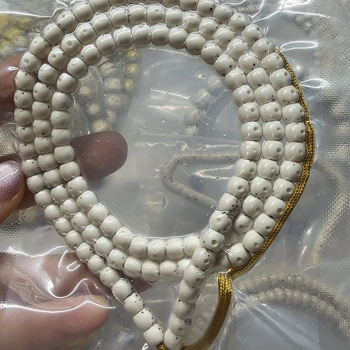 吊坠星月菩提海南原生态原白5/6带月半臂月朗星稀