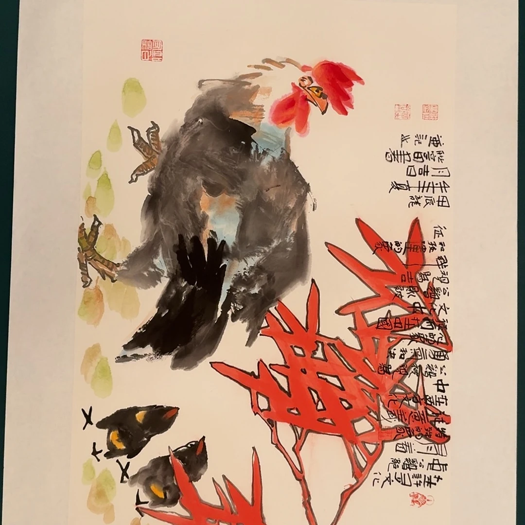 国画邹老师的作品
