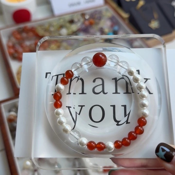 非金属白晶映雪珍珠流霞