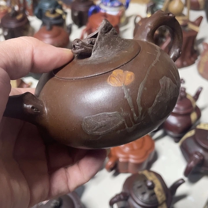 茶壶紫砂紫砂壶大家都知道喜欢紫砂