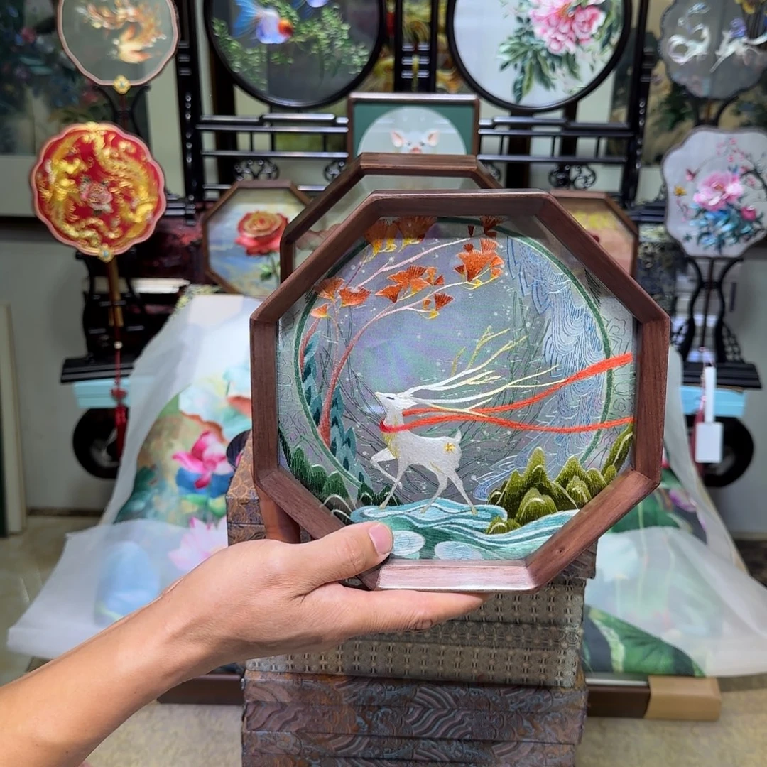 刺绣刺绣工艺精湛独特设计理念