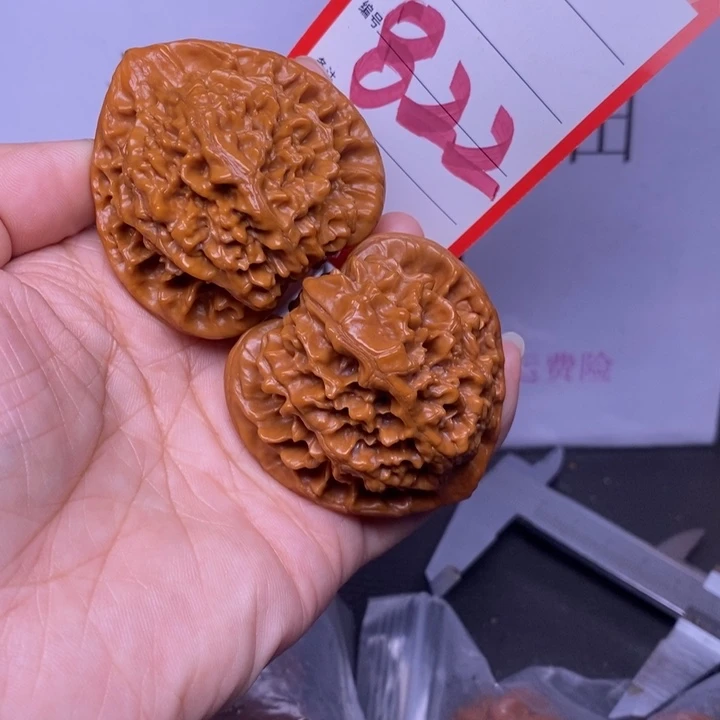 把件文玩核桃822，48官帽一般对