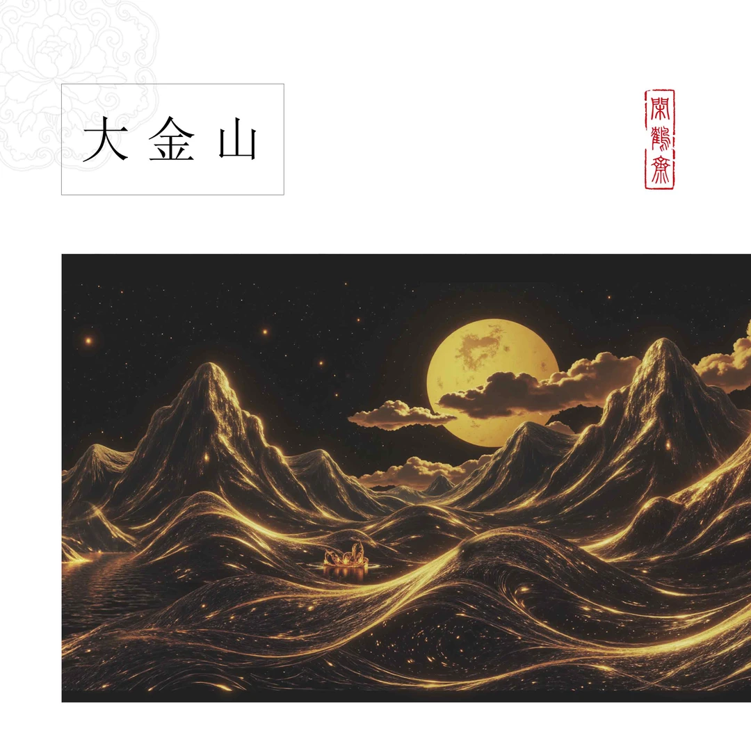 【闲鹤斋·月照金山】十五米长卷半生熟涂层作品纸 小楷行书专用