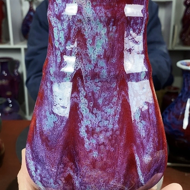 觉***军尚峰钧窑作品摆件