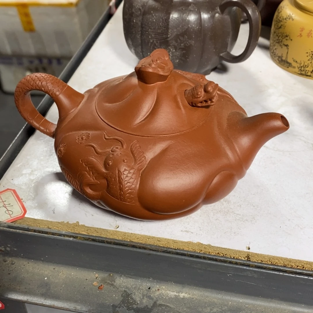 紫砂茶壶原矿手工163