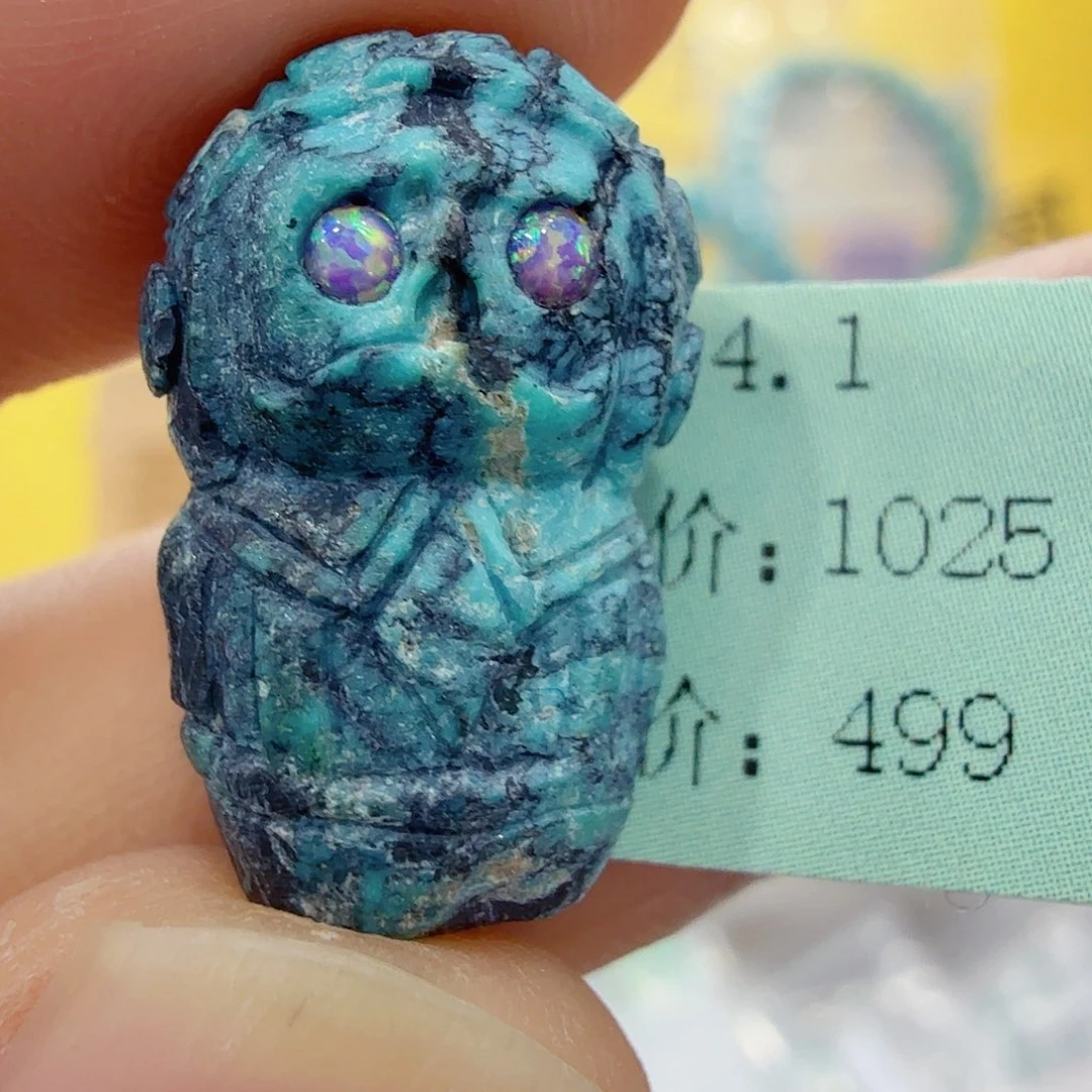 绿松石未镶嵌珠宝奇石