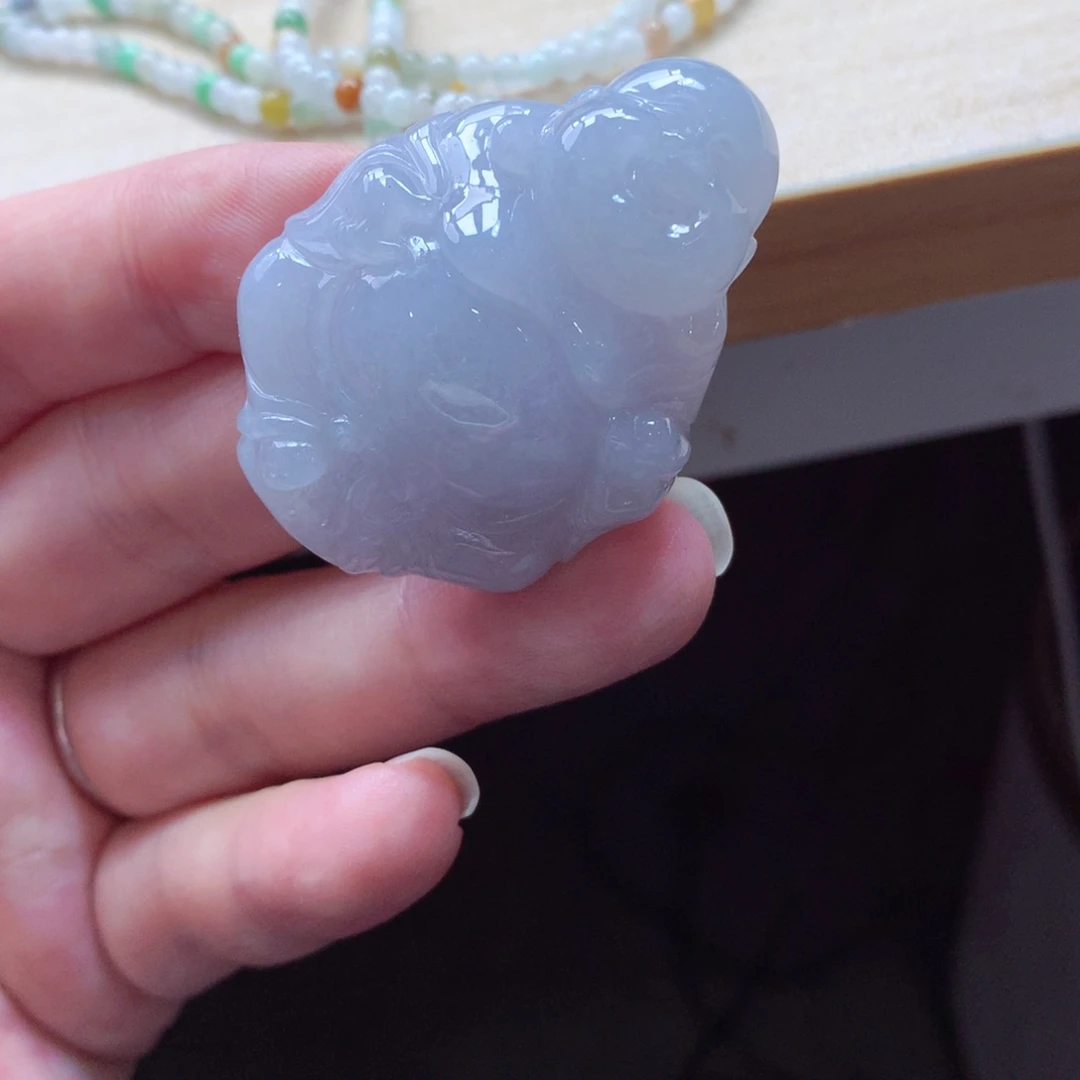 翡翠颈饰未镶嵌吊坠