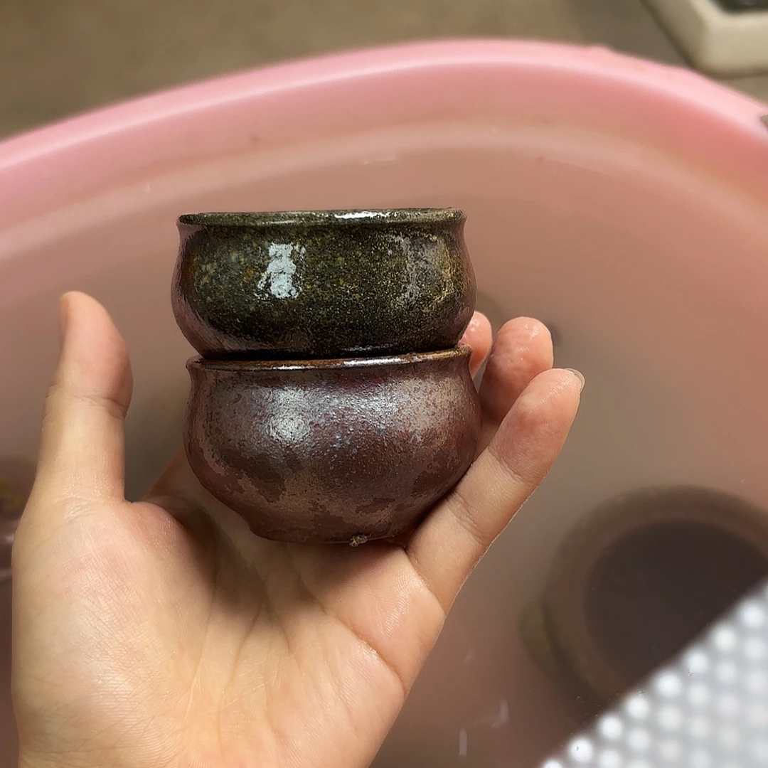*****茶壶紫砂柴烧紫砂紫泥杯