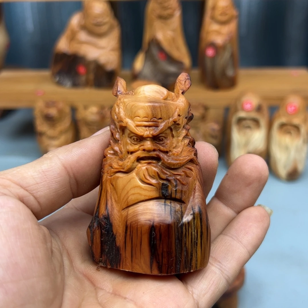 北***九木崖柏木摆件手把件