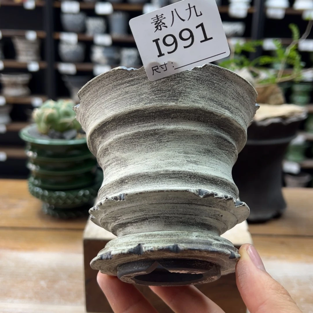 素八九陶瓷内口10高9.5