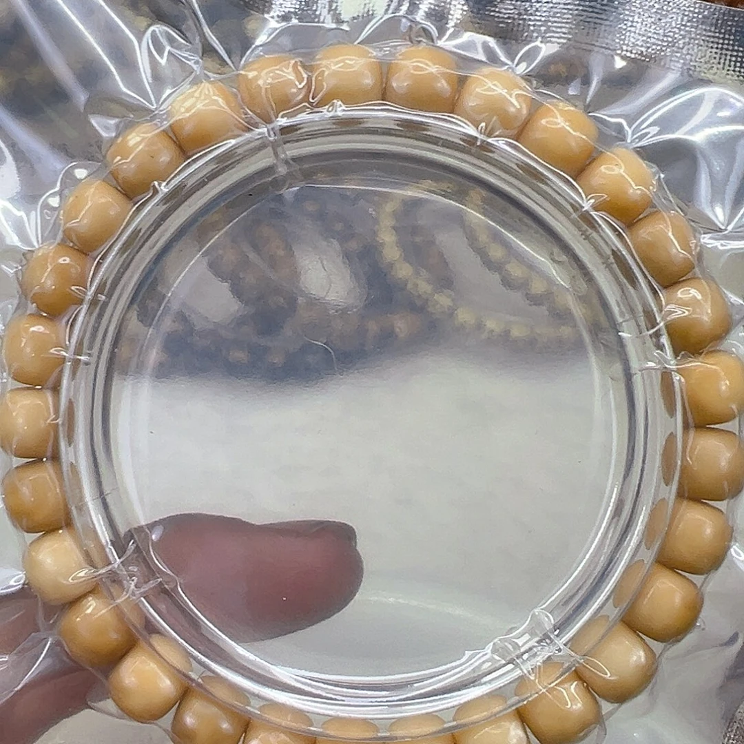 手串星月菩提37龙脊菩提单圈8左右