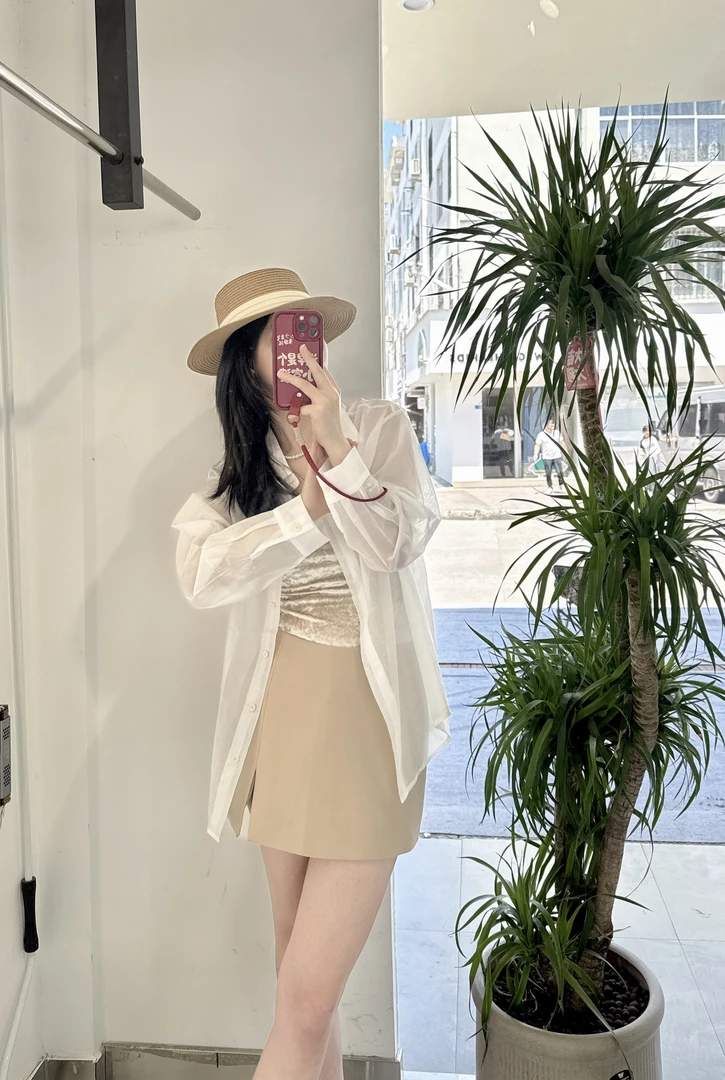 【妙女郎】显瘦休闲衬衫