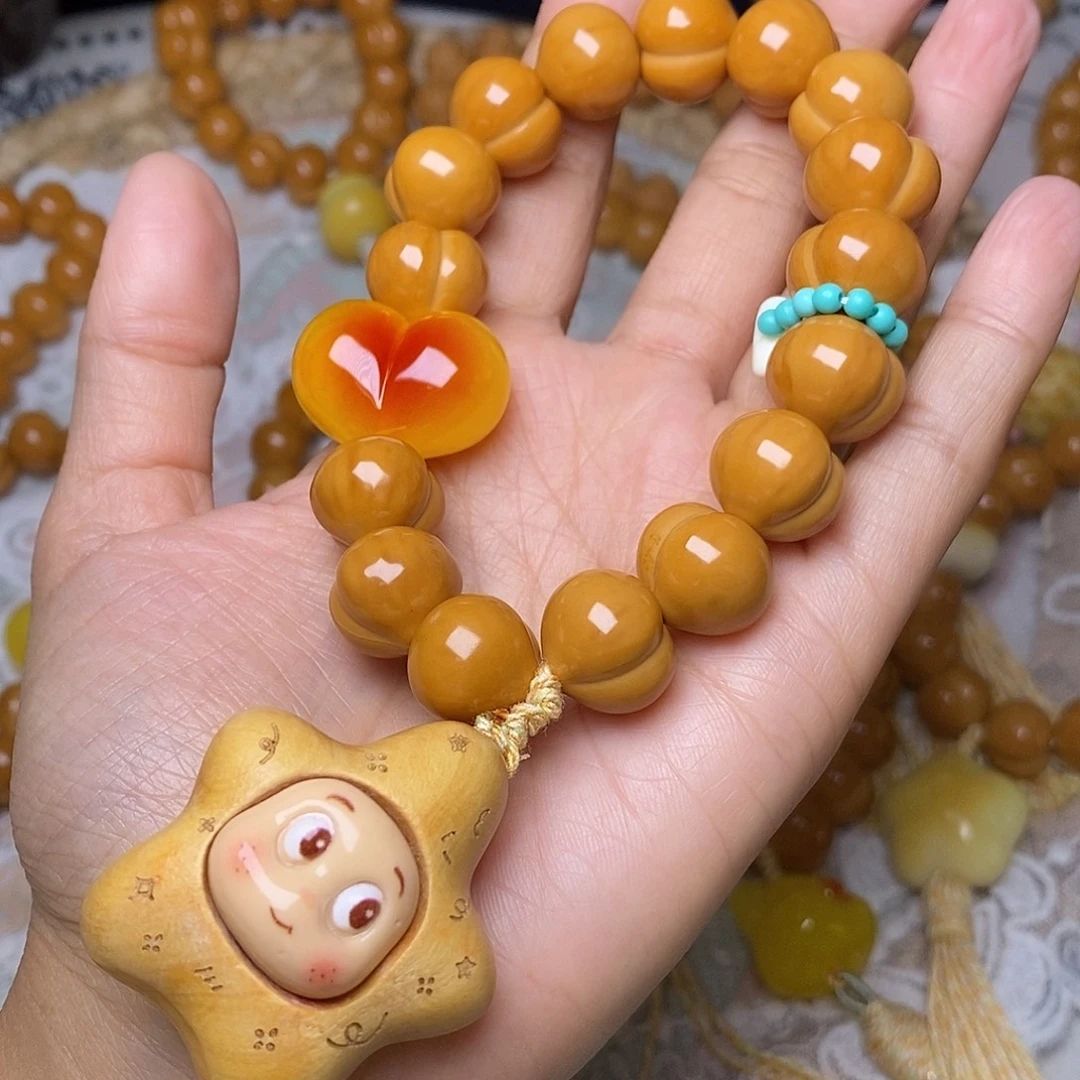 吊坠猴头核桃屁桃15加