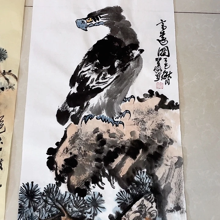 国画张圣敏先生纯手绘作品