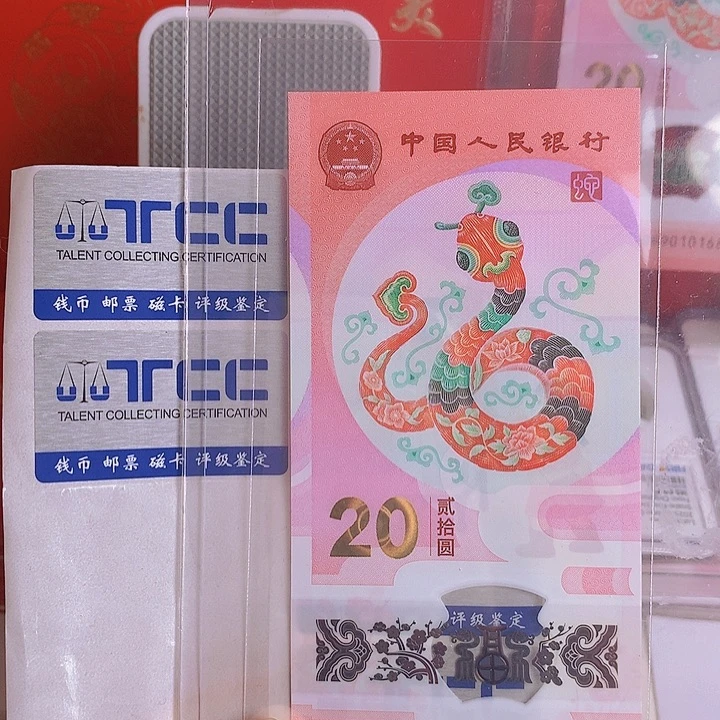 塑料2025蛇钞PMG68分082006666