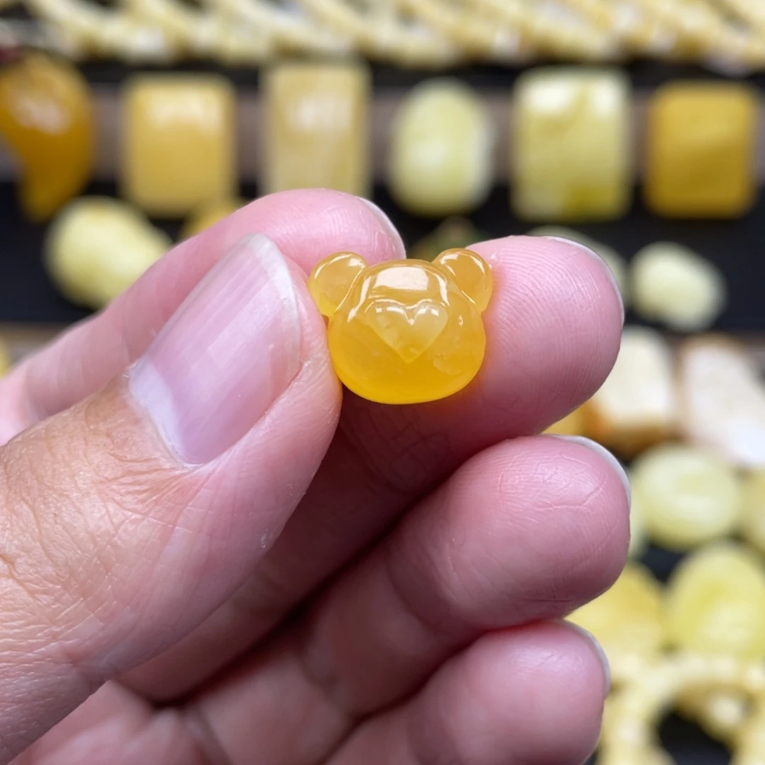 琥珀未镶嵌裸石琥珀蜜蜡