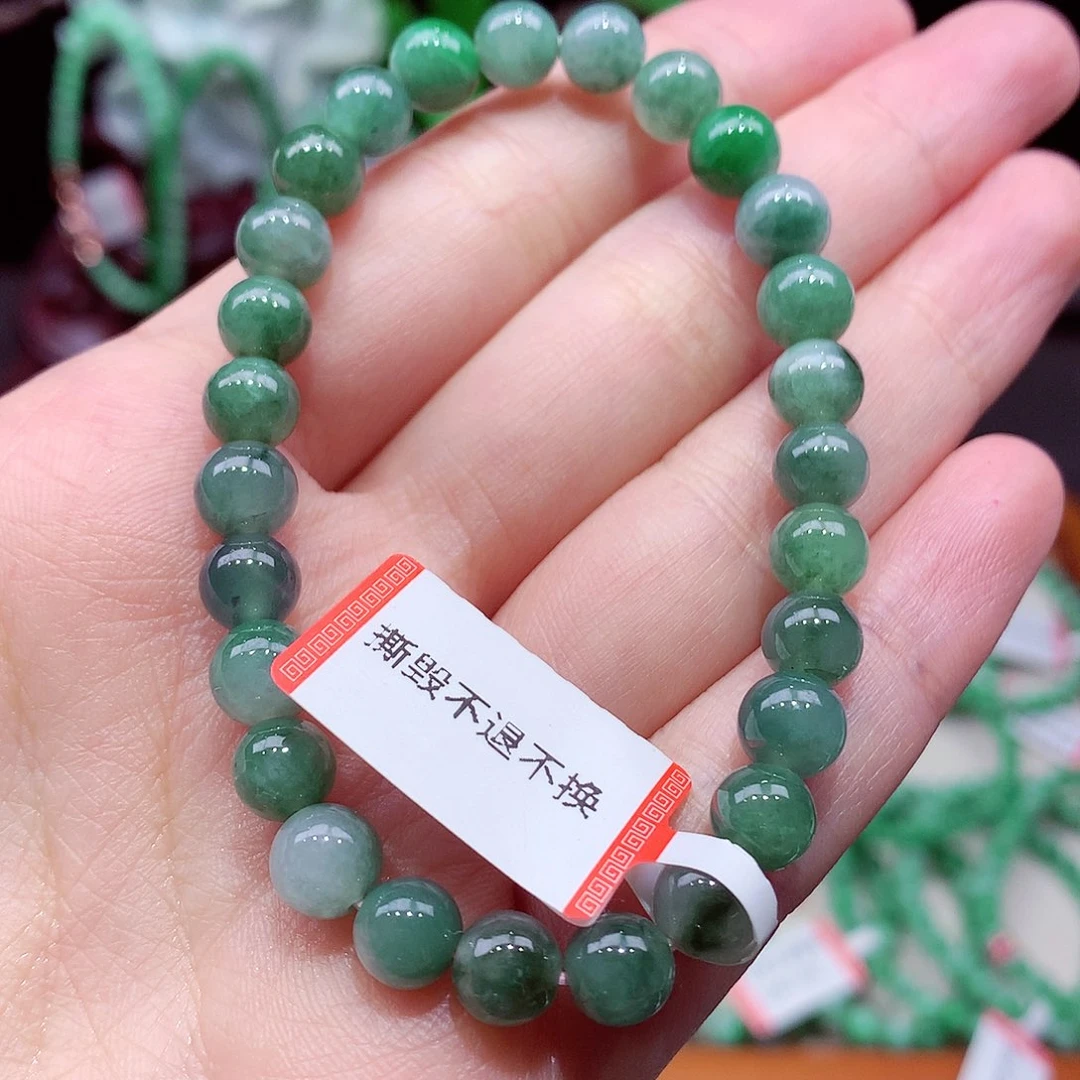 翡翠未镶嵌手链翡翠