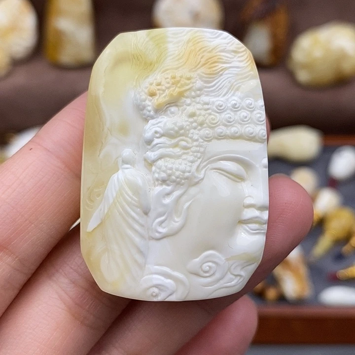 琥珀裸石未镶嵌一念之间x53