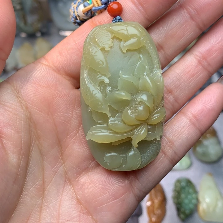 和田玉挂件未镶嵌