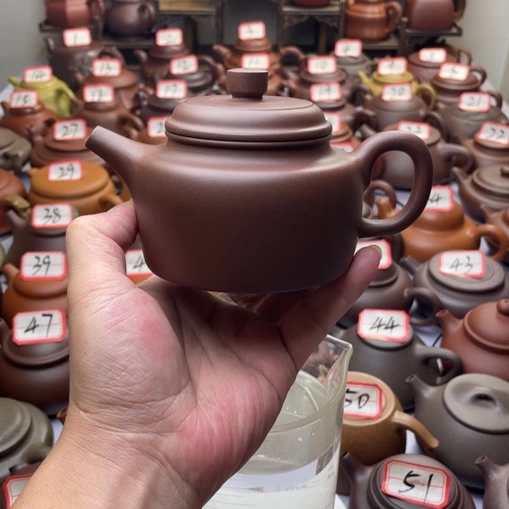 茶壶紫砂宜兴紫砂半手工