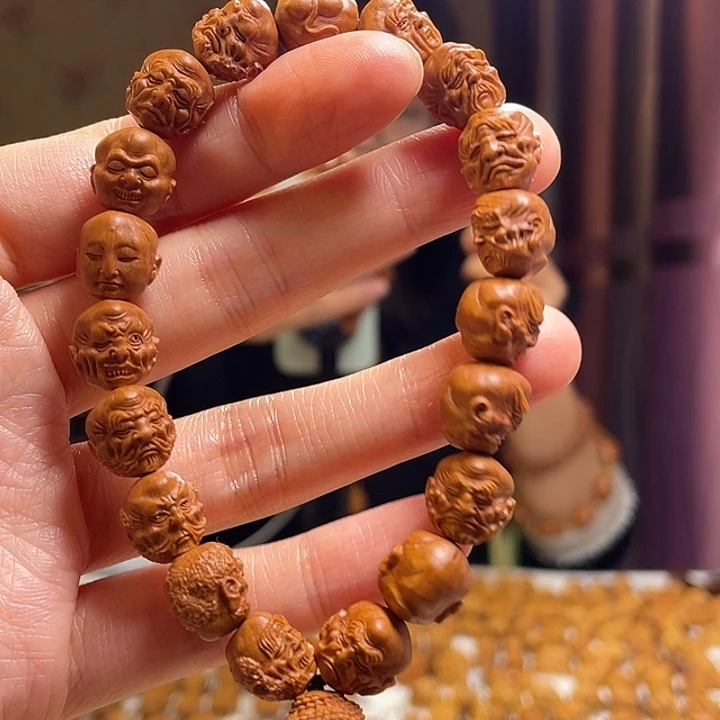 手串/手链橄榄核龙纹桃核