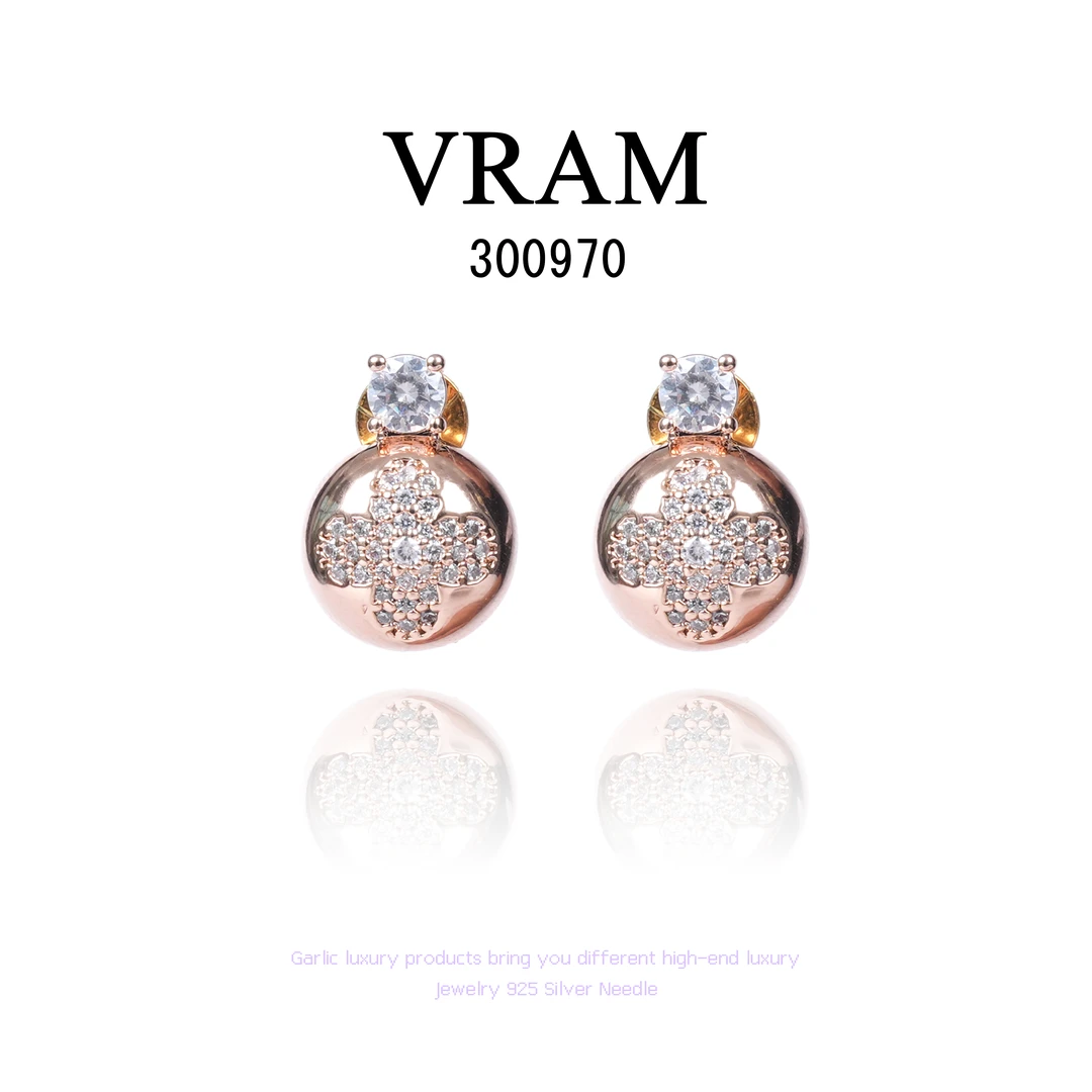 镀K金  VRAM 耳饰~300970