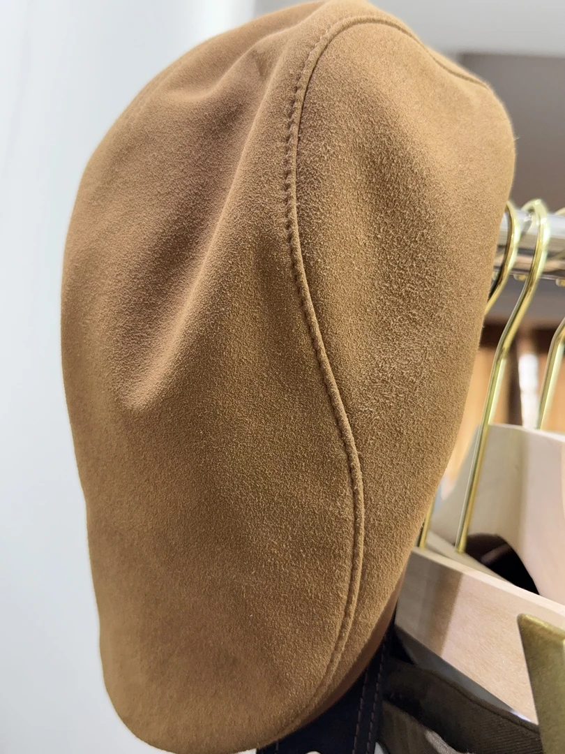 小资前进帽 时尚英伦复古绒面艺术家