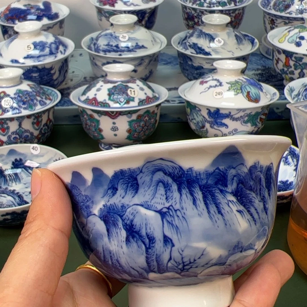 木木景德镇纯手绘茶具290