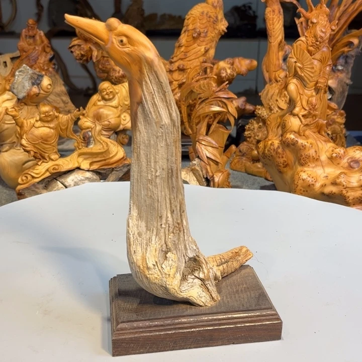 柏木（崖柏）根雕工艺摆件
