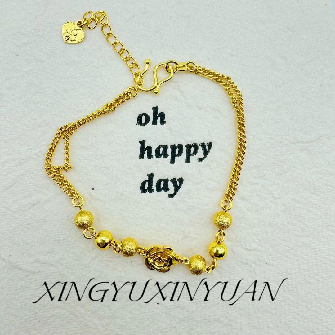 合金手链 玫瑰古法手链 精工手工编绳古法手编多样性发货 350