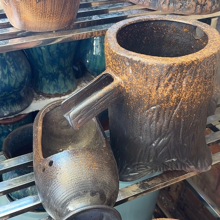 粗陶口径20/27，14/26/14进水口2.5厘米微瑕