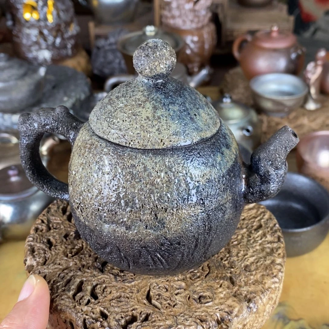 建水紫陶柴烧茶器，0051