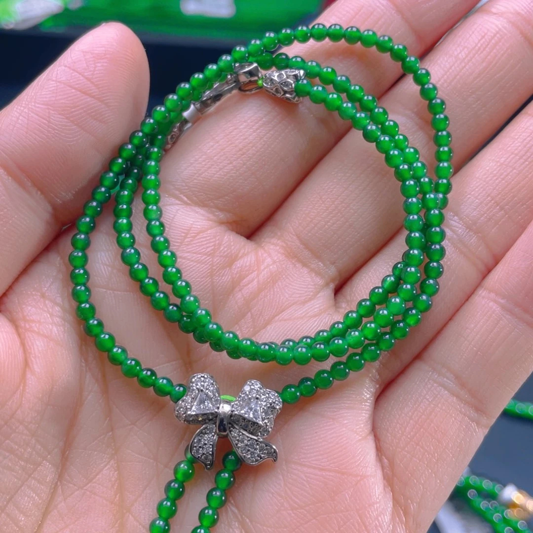 翡翠项链未镶嵌，1