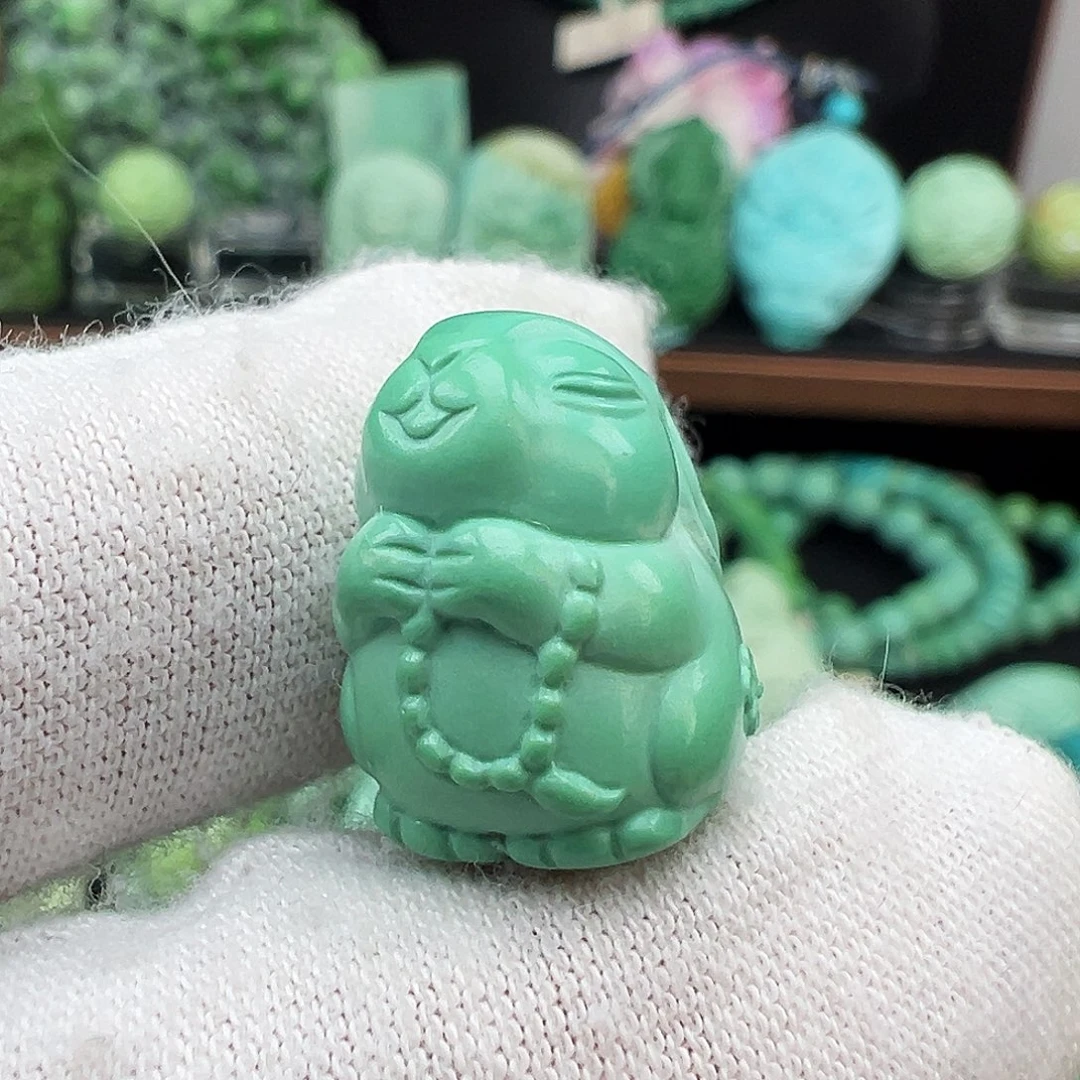 绿松石未镶嵌绿松石主播璐璐