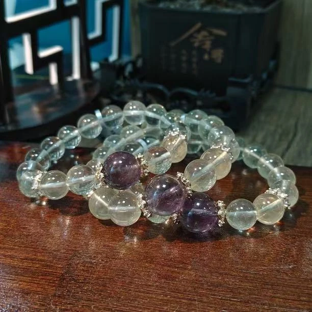 【书记甄选】原创水晶单圈手链 多样性发一件 约11mm BB480