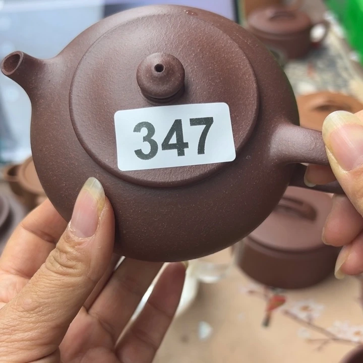 紫砂茶壶紫泥半手220