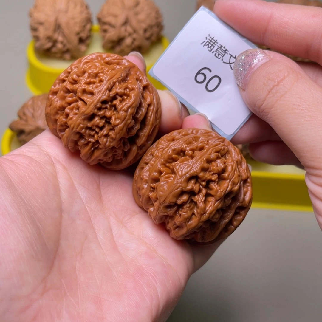 文玩核桃把件粗筋43.60