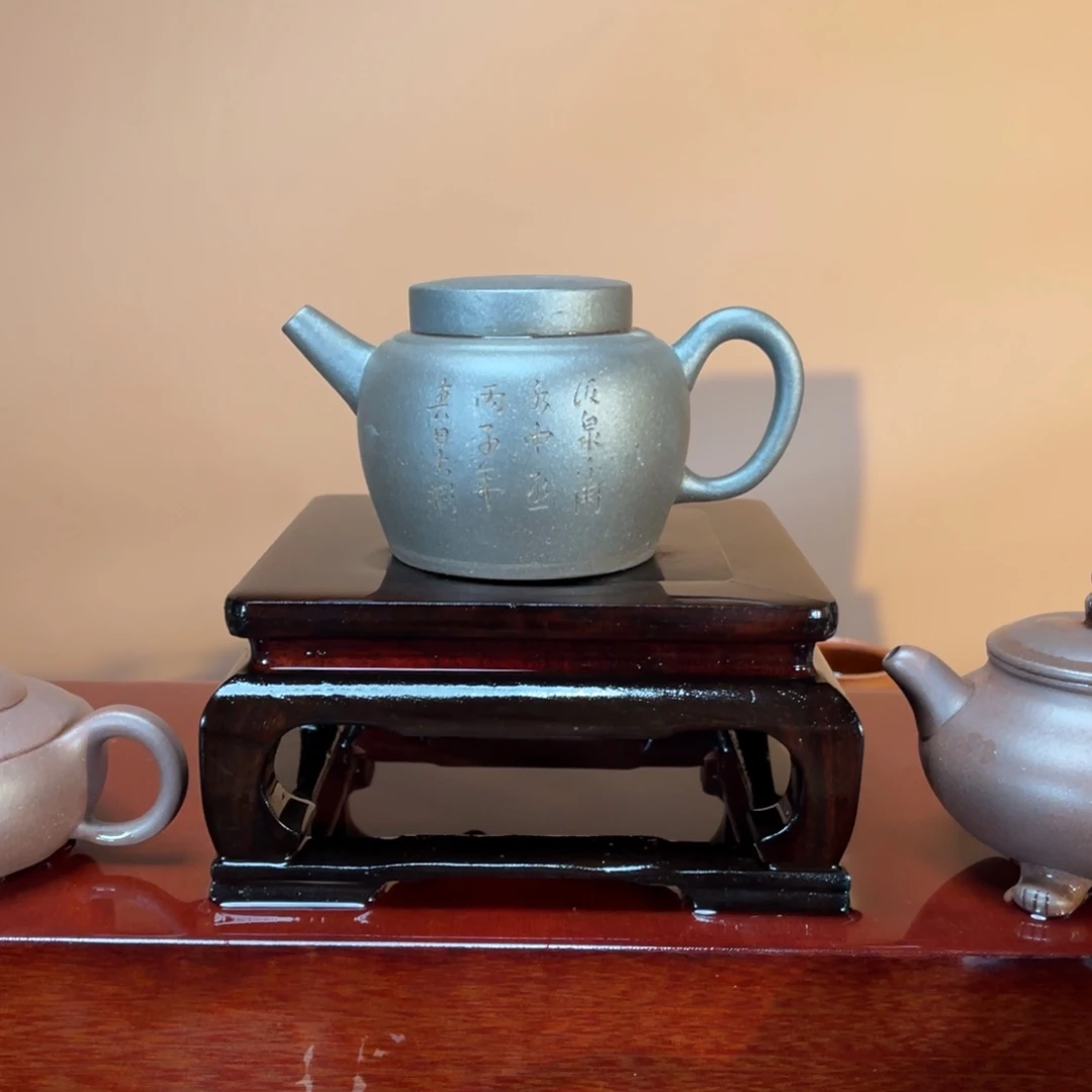 茶壶紫砂高端180cc紫泥高温离汲泉
