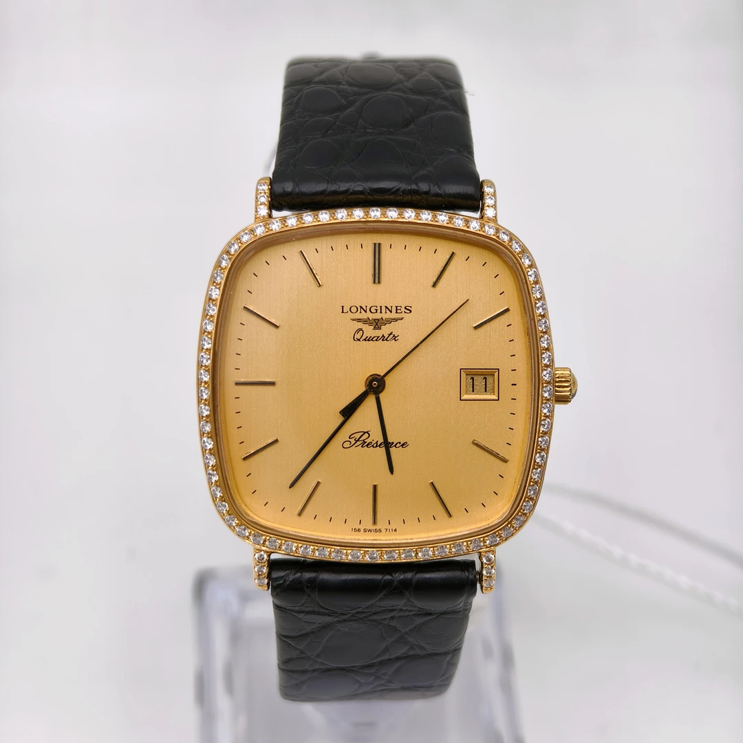 95新 Longines/浪琴 直径31浪琴55351石英女士手表