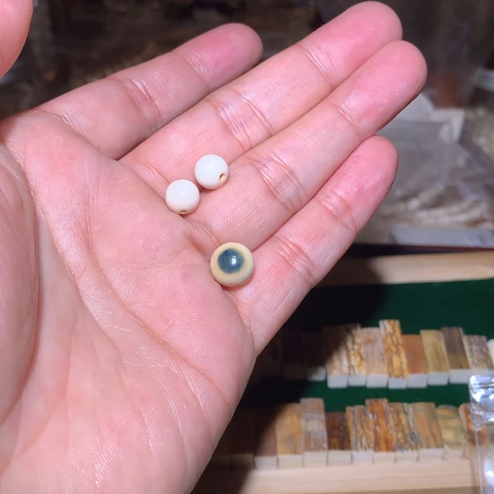 娃***哈猛犸象牙手串/手链/手镯猛犸牙