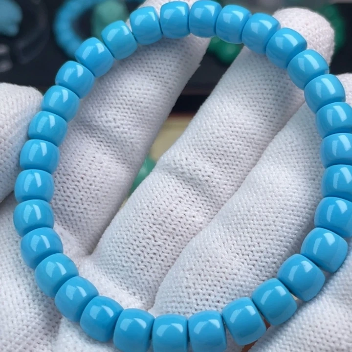 高瓷蓝7mm直切单圈