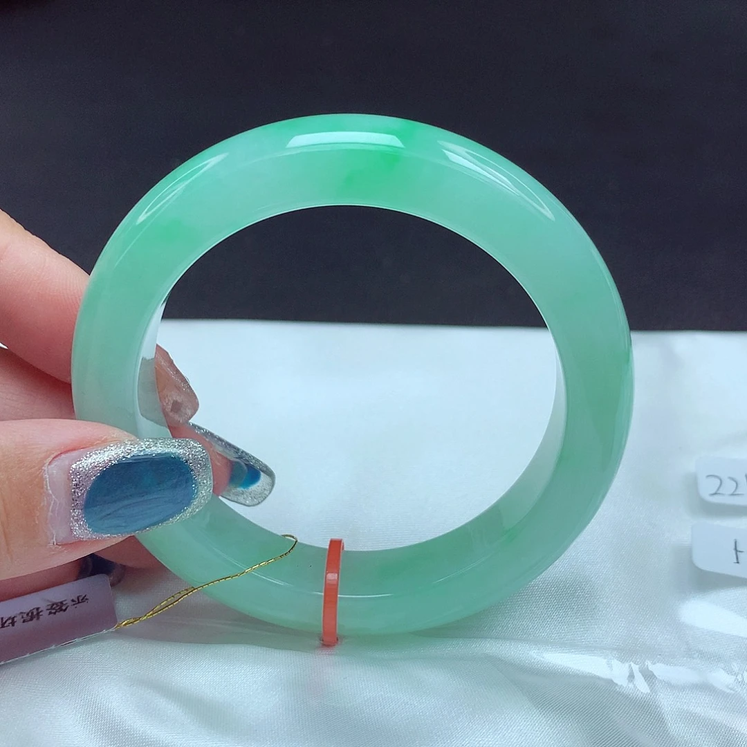 未镶嵌手镯翡翠52圈113