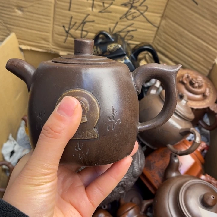 茶壶段泥紫砂壶等