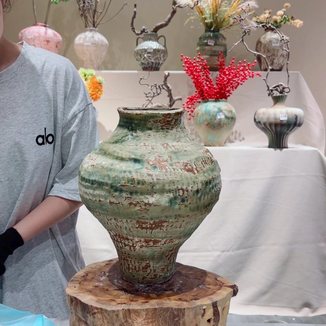 93花瓶摆件花瓶，跨屏