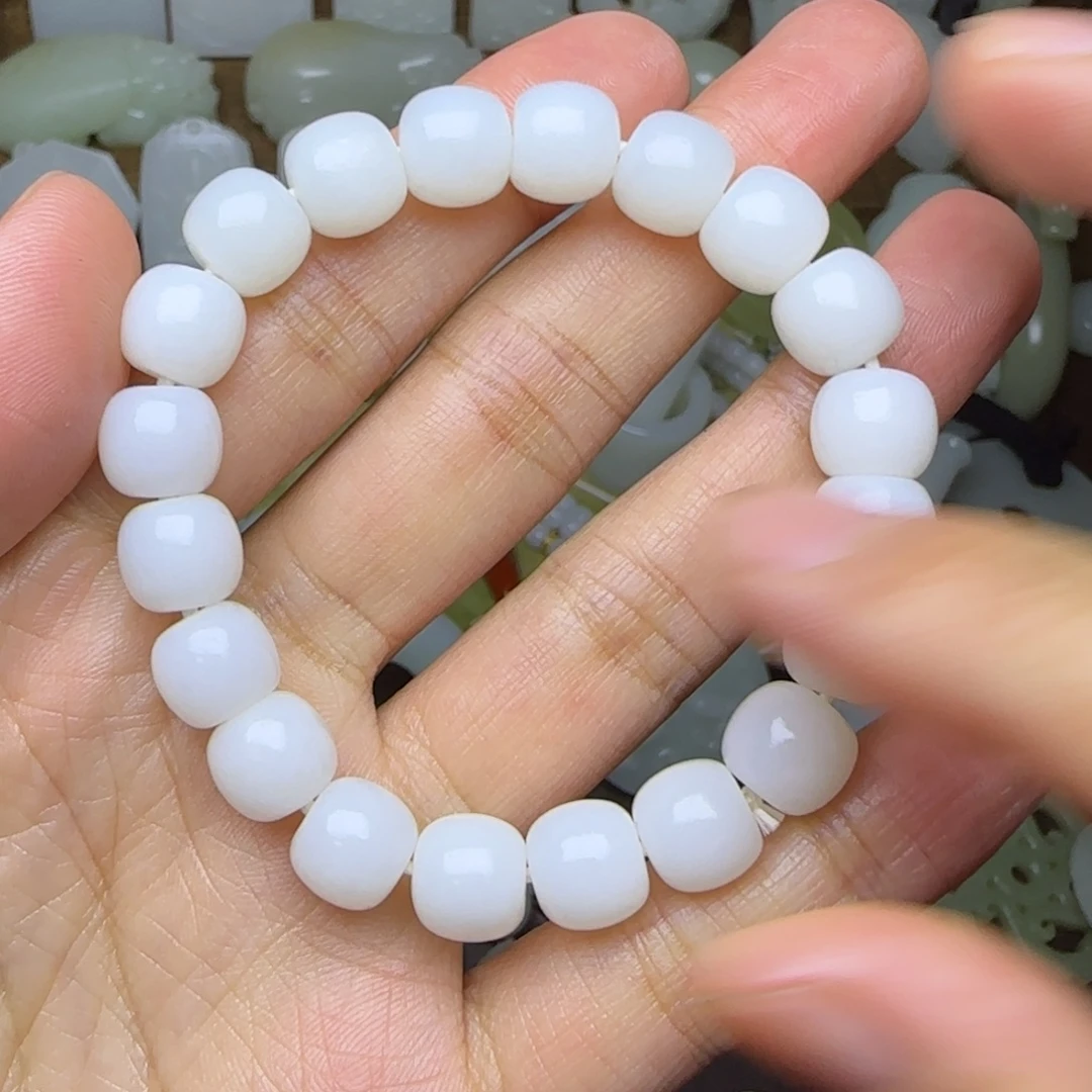 和田玉未镶嵌挂件卡10