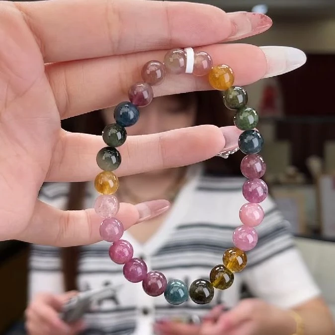 04422910/未镶嵌碧玺7mm+单圈多样性发货