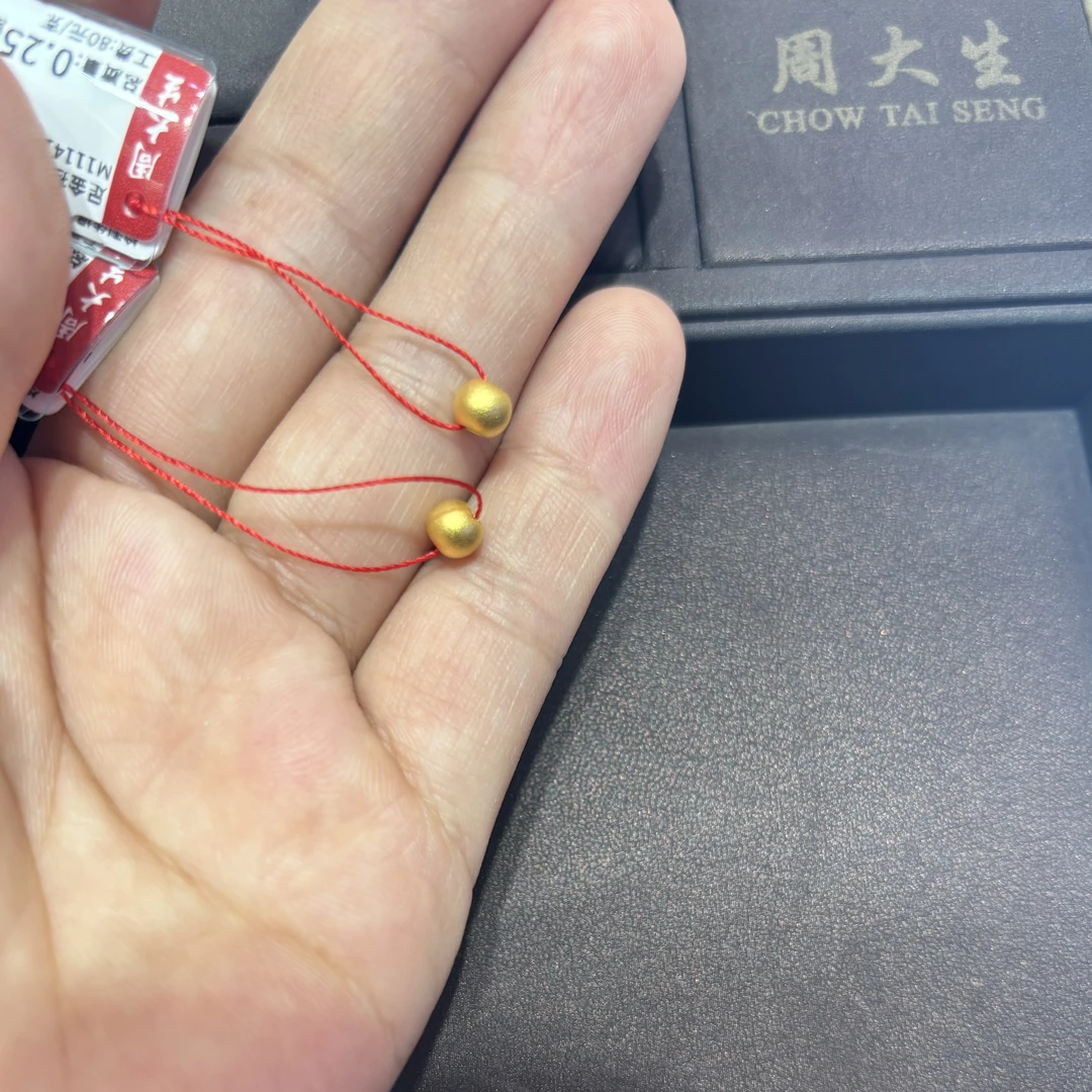 Chow Tai Seng/周大生周大生足金古法转运珠